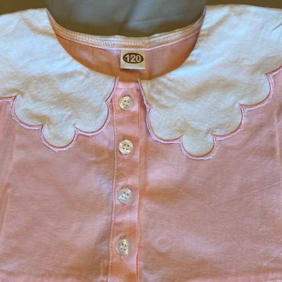 Adorable size 120 pink dress bundle. Good condition. Imperfections shown in pics - Picture 8 of 11